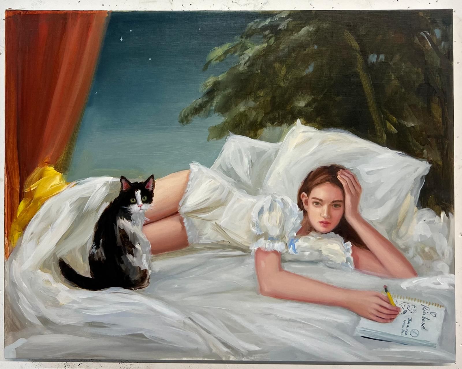 Karyn Lyons, Day for Night at Stems Gallery, photo 3