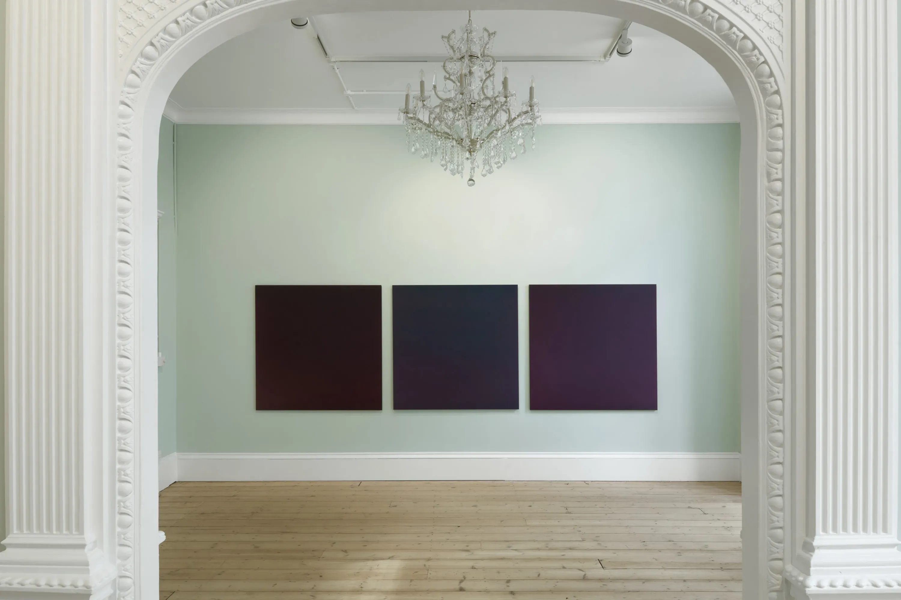Olivier Mosset, On the Lost Highway at Massimo De Carlo, photo 2