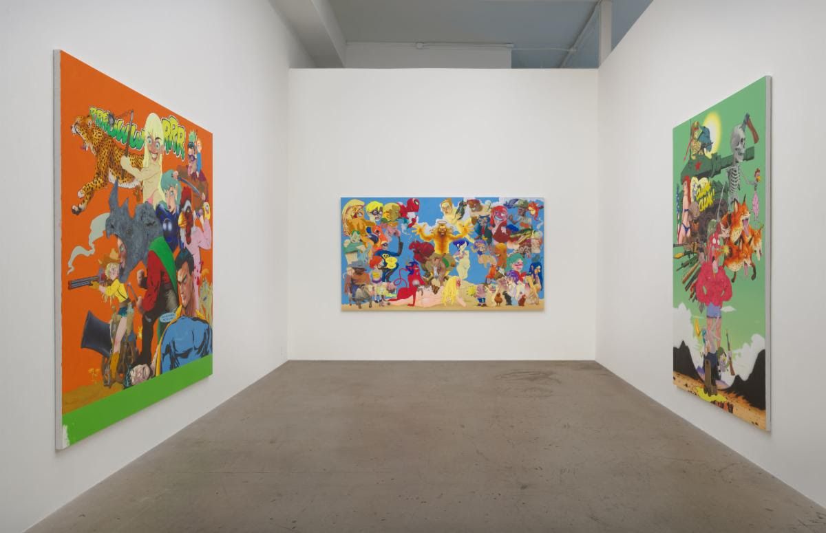 Five Painters, Five Painters at Diane Rosenstein, photo 2