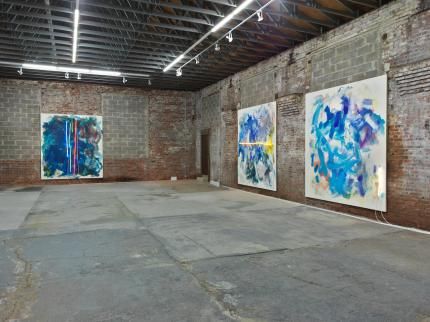 Mary Weatherford, Red Hook at Brennan & Griffin: Red Hook, photo 5