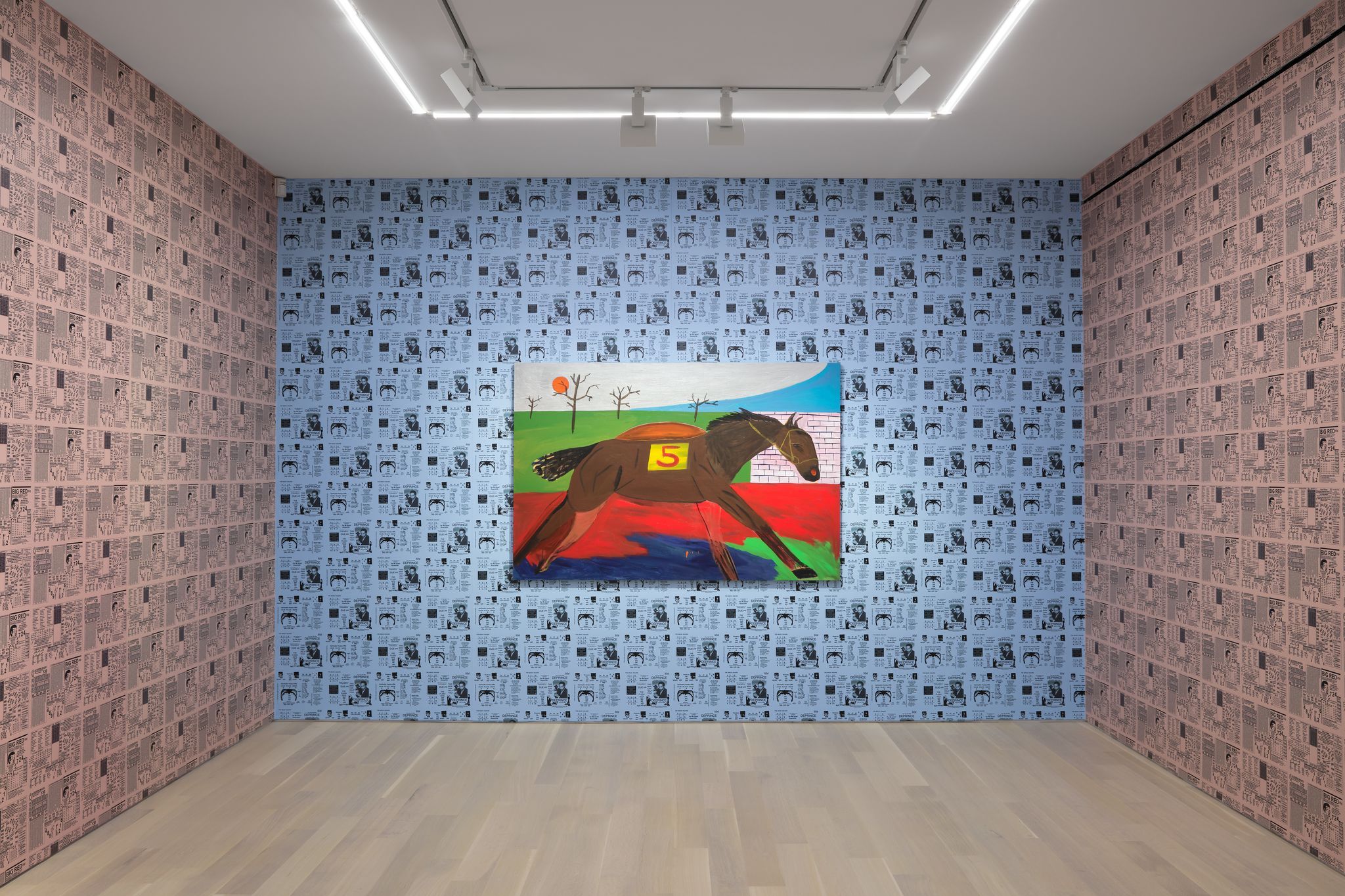 Marcus Jahmal, Double Down at Almine Rech, photo 2