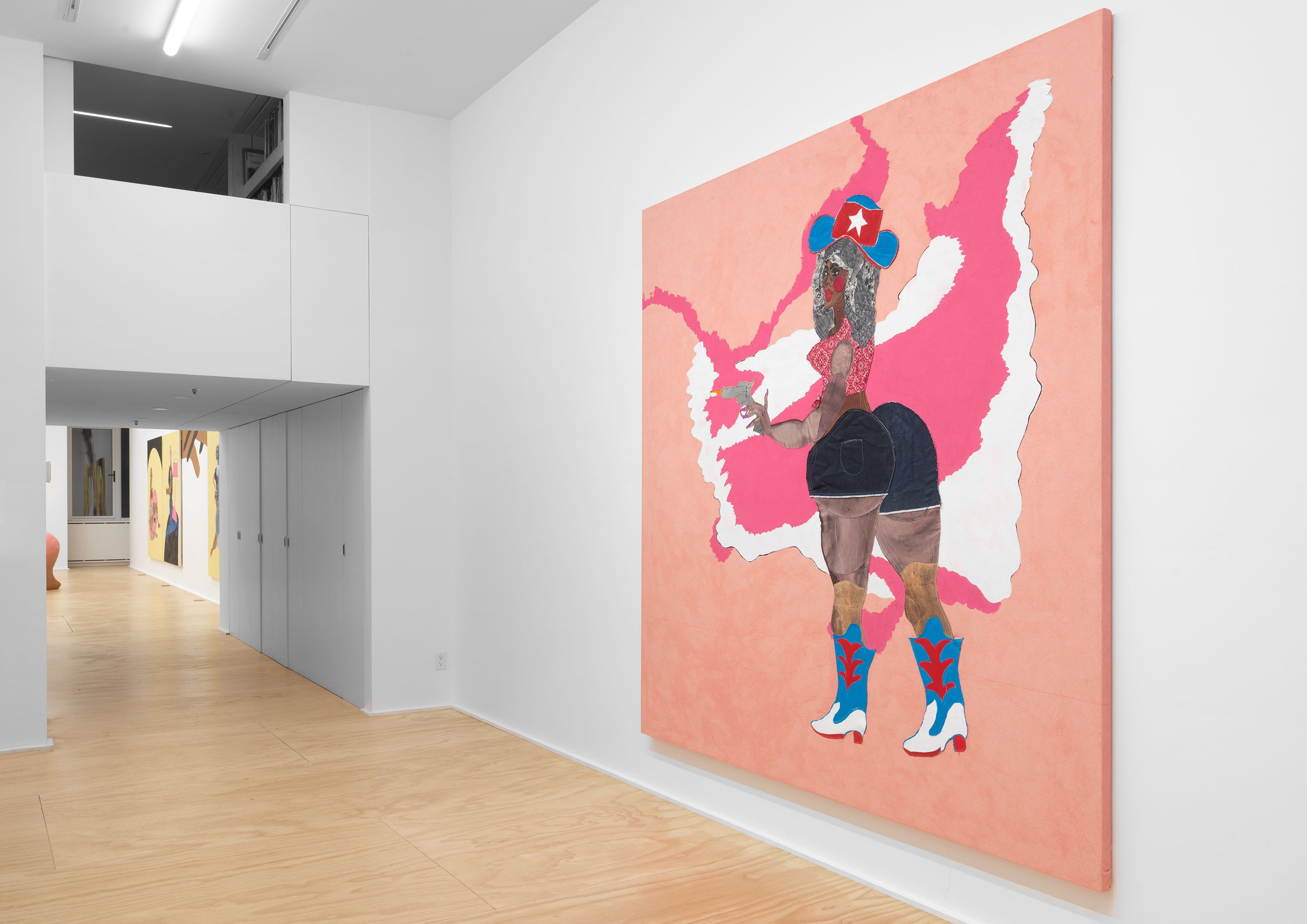 Tschabalala Self, Cotton Mouth at Eva Presenhuber, photo 11