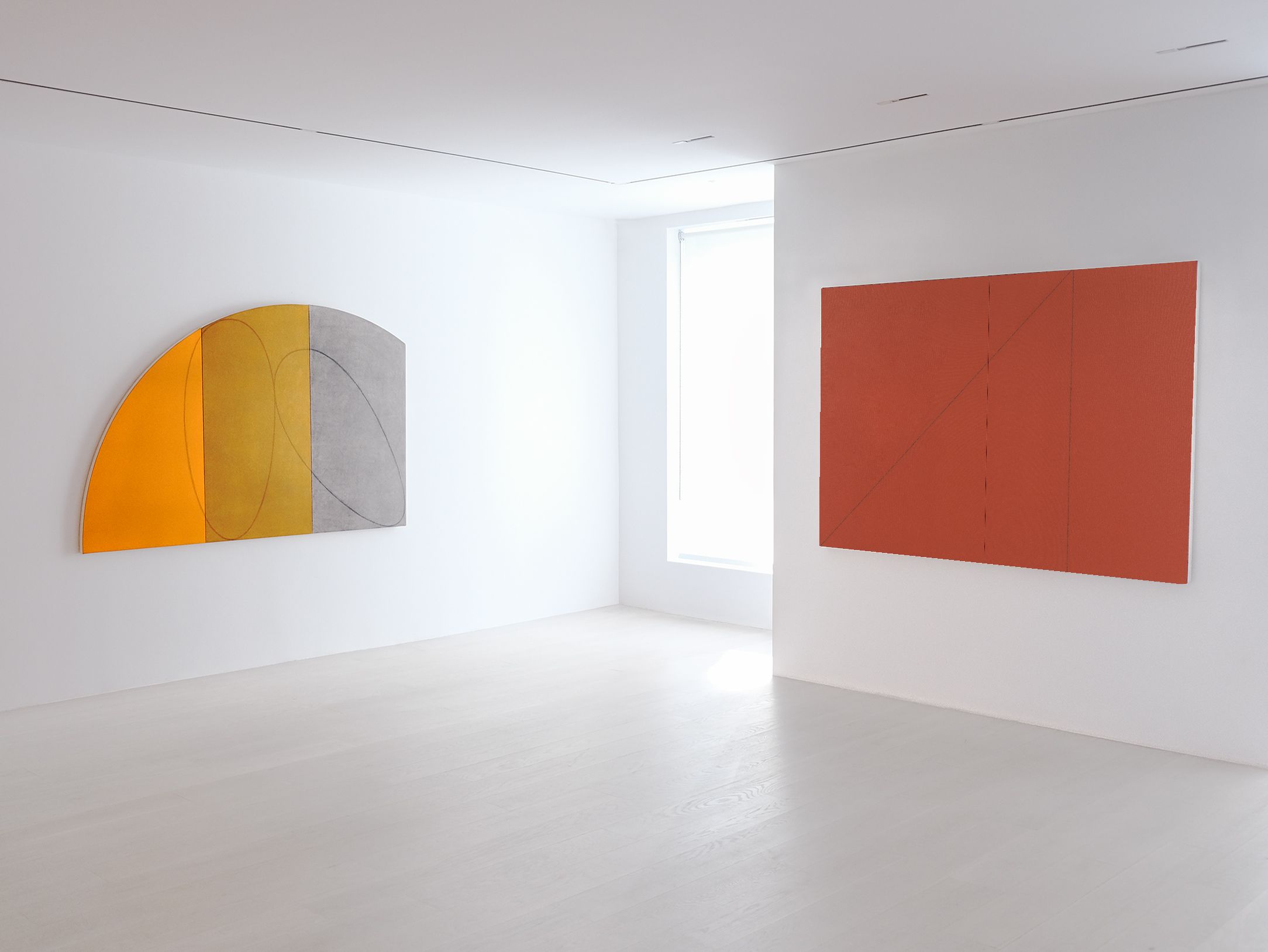 Robert Mangold, The Space in Between at Mignoni, photo 2