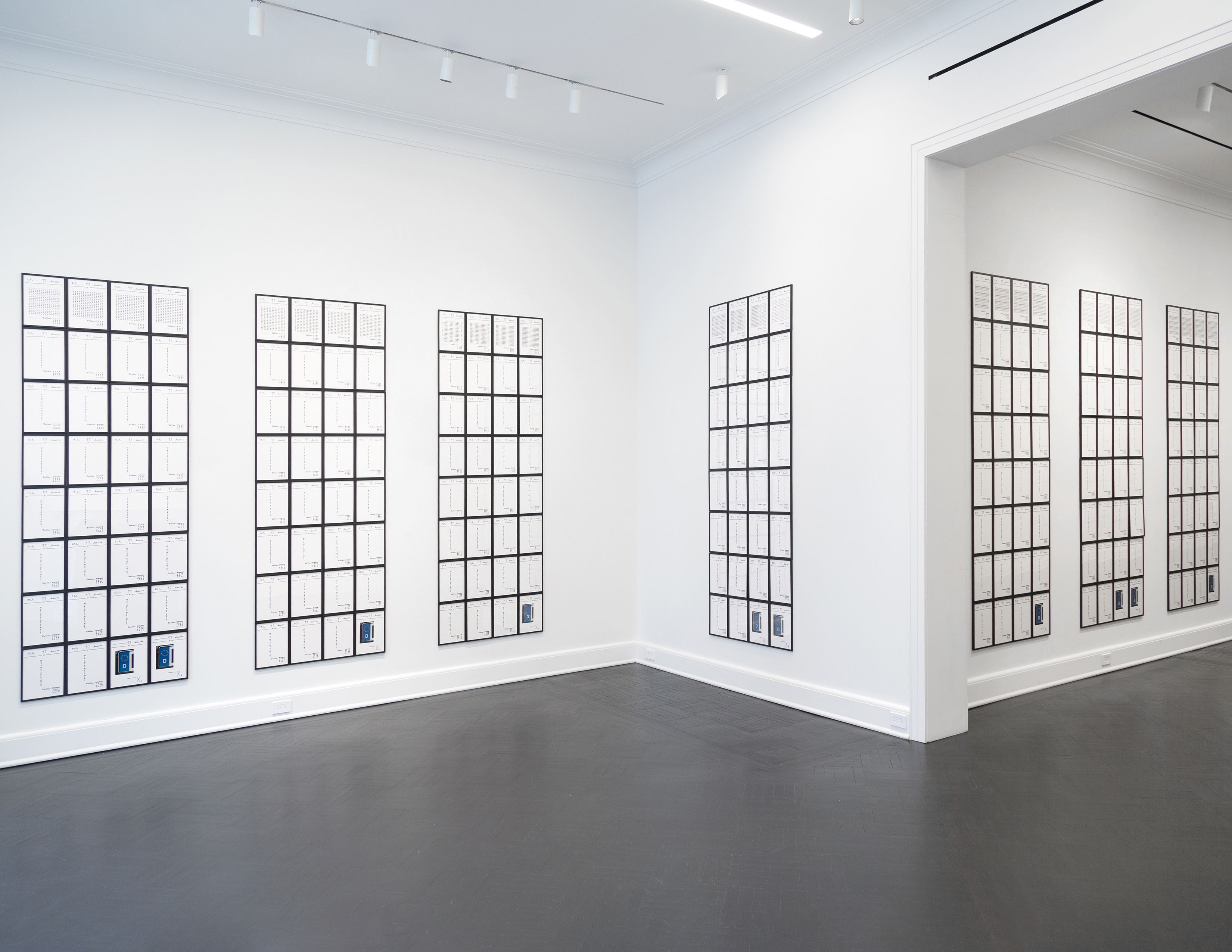 Hanne Darboven, Europa 97 at Petzel, photo 8