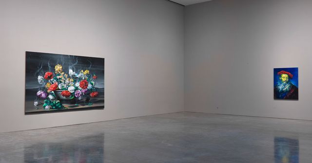 Glenn Brown, Glenn Brown at Gagosian, photo 4