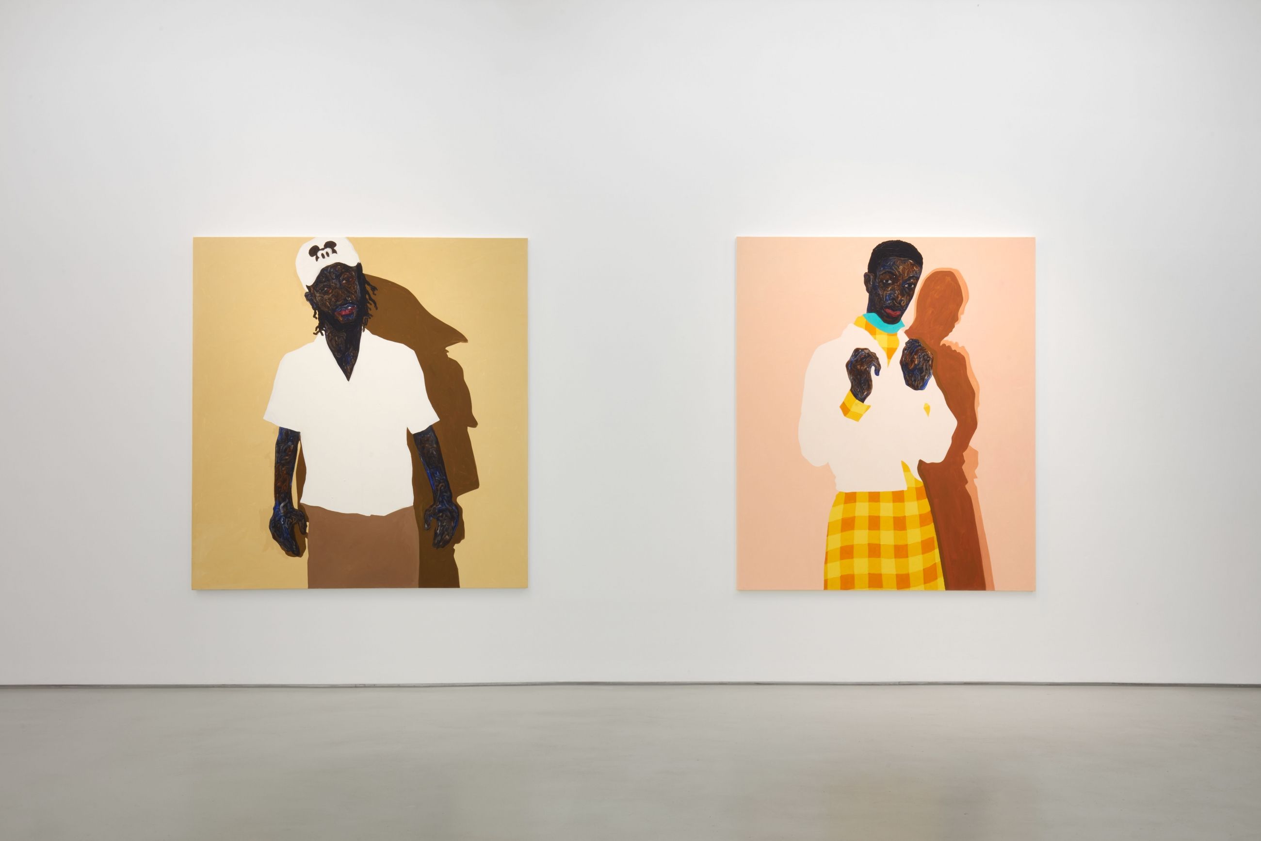 Amoako Boafo, Singular Duality: Me Can Make We at Roberts Projects, photo 7