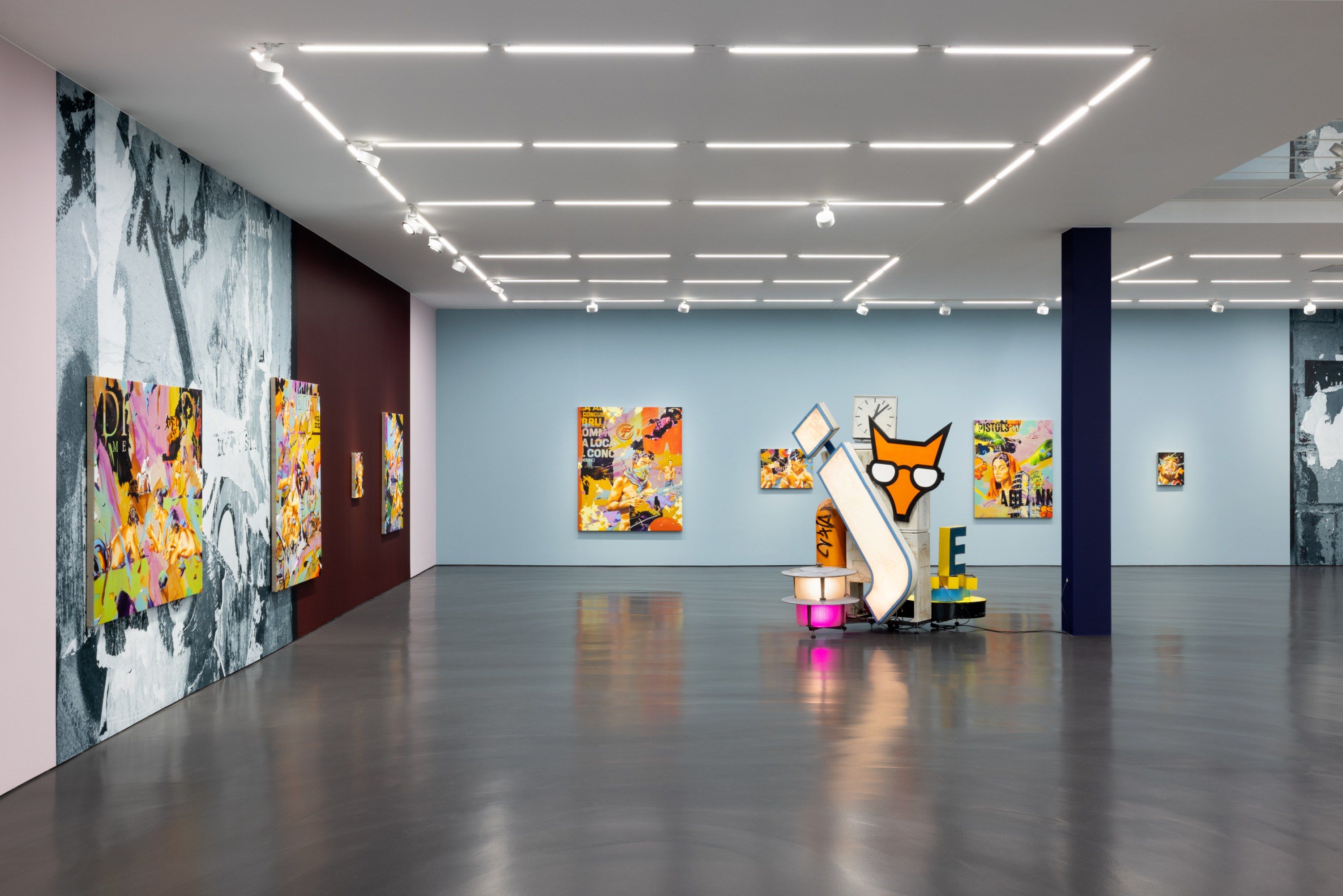 Norbert Bisky, Polympsest at Esther Schipper, photo 2