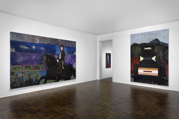 Peter Doig, Peter Doig at Michael Werner, photo 3