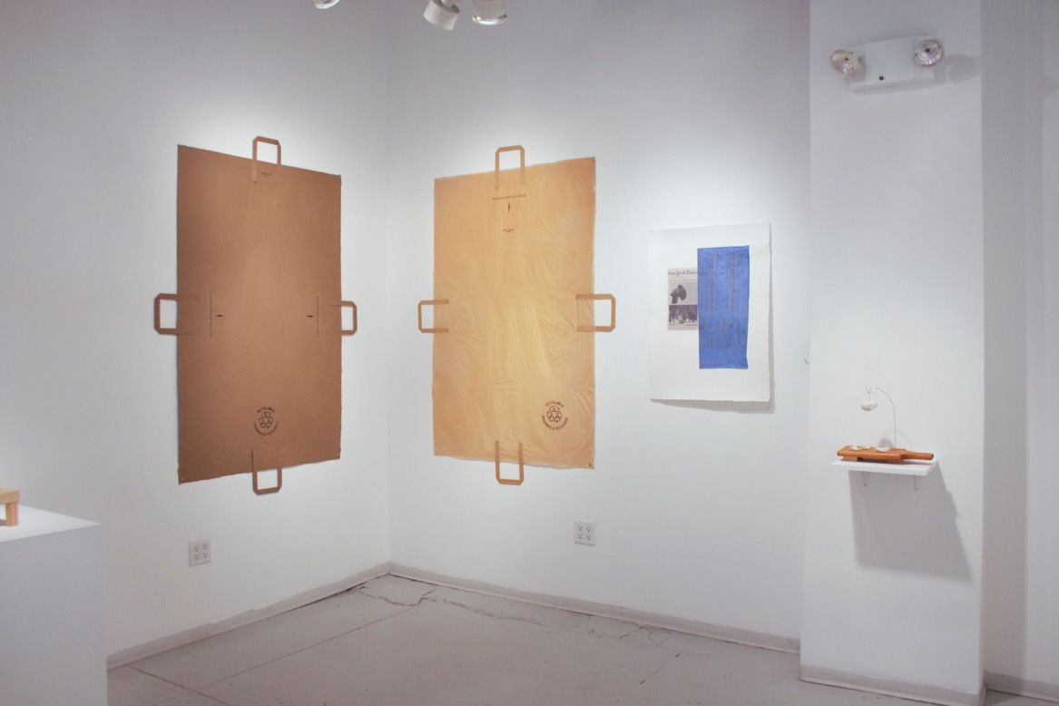B. Wurtz, Works in Handmade Paper, 2013-2015 at Dieu Donné, photo 3