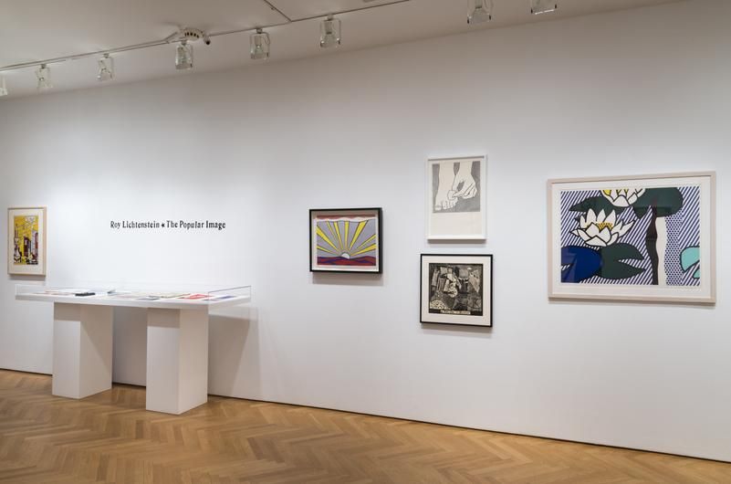 Roy Lichtenstein, The Popular Image at Mitchell-Innes & Nash, photo 2
