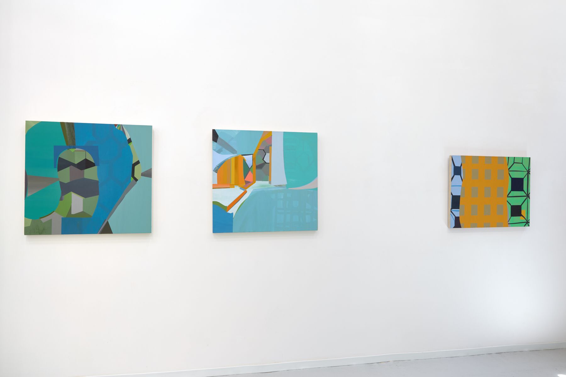 Mike Childs, The Journey: Grids, Color and Curvilinear forms, 2004 to 2020 at David Richard Gallery, photo 12