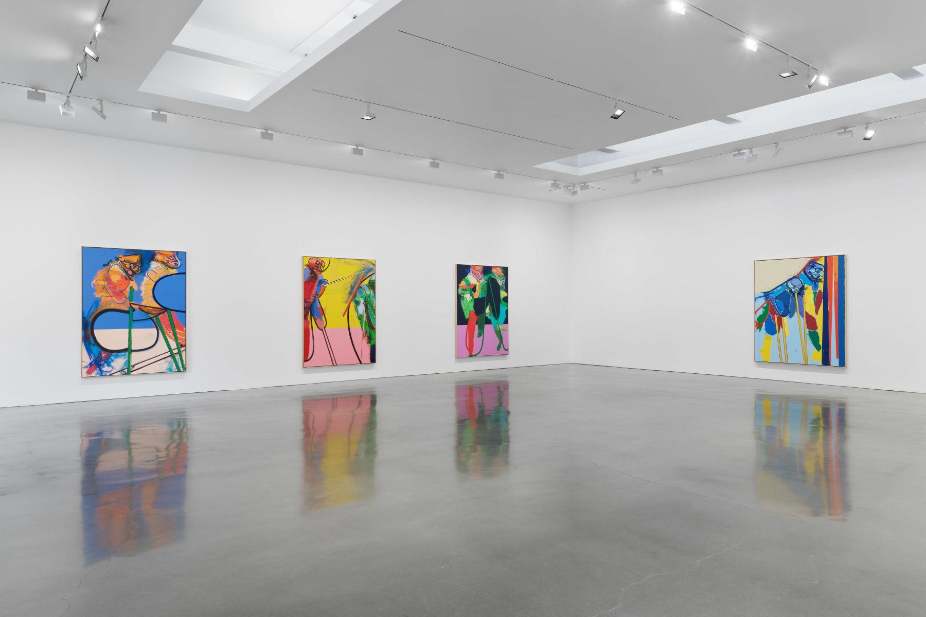 Daniel Richter, Furor II at Regen Projects, photo 3