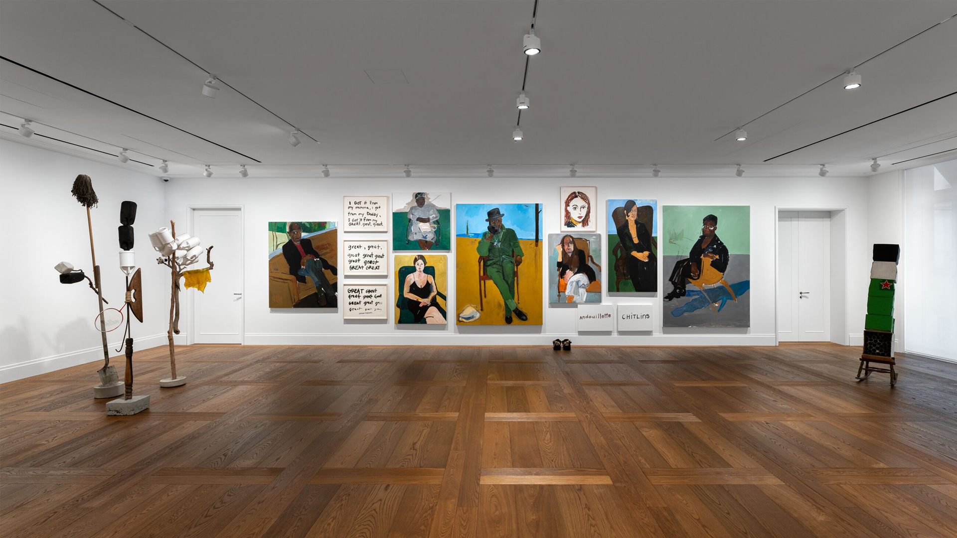 Henry Taylor, From Sugar to Shit at Hauser & Wirth, photo 3