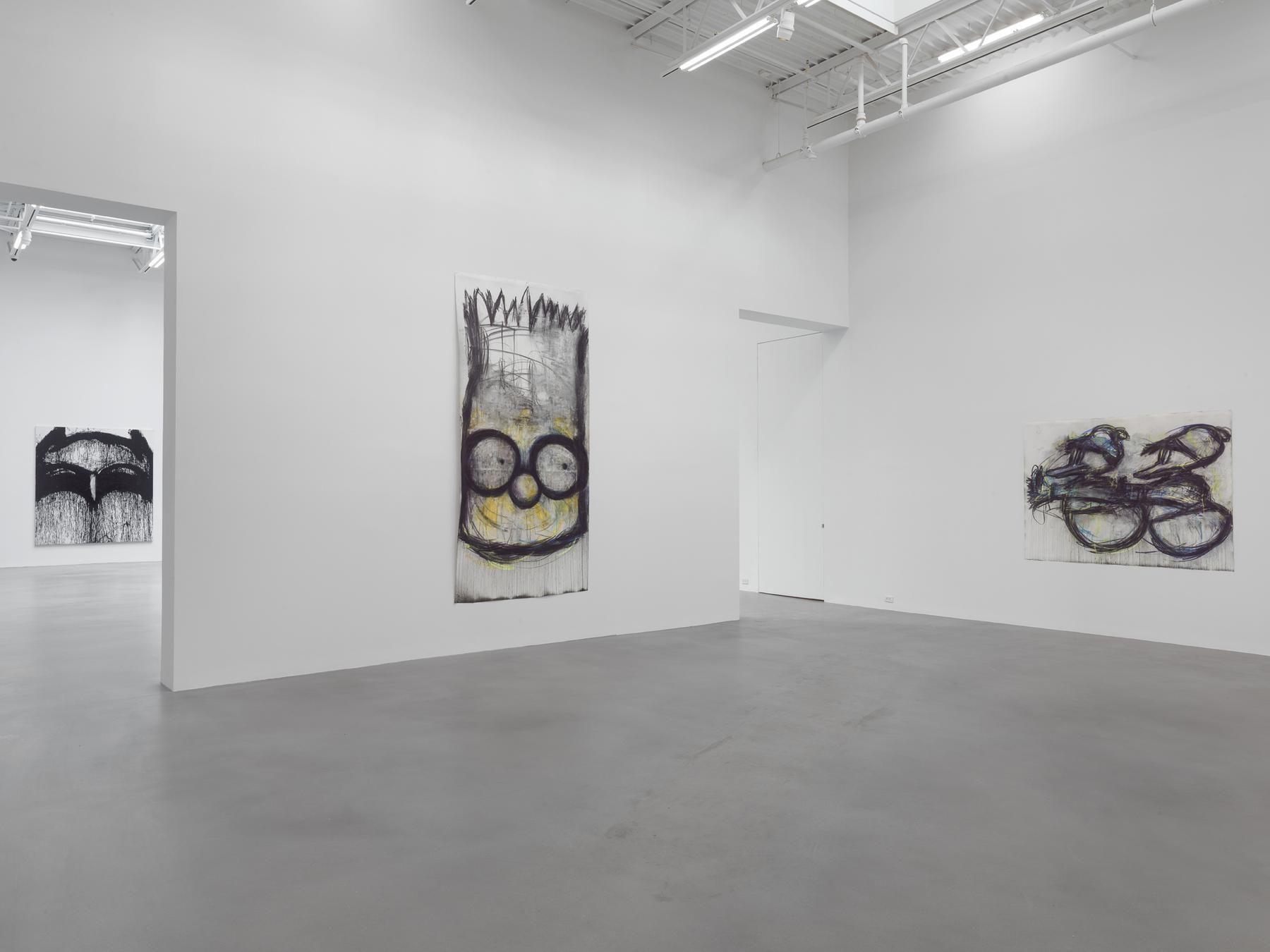Joyce Pensato, Castaway at Petzel, photo 5