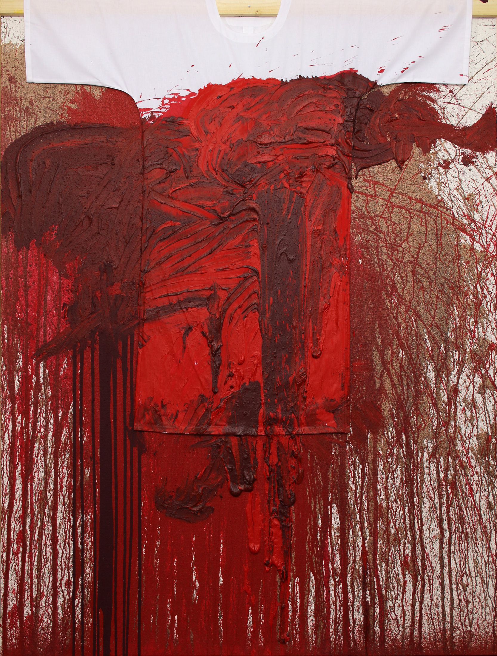 Hermann Nitsch, Hermann Nitsch at Marc Straus, photo 4