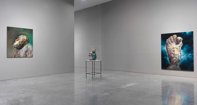 Glenn Brown, Glenn Brown at Gagosian, photo 3