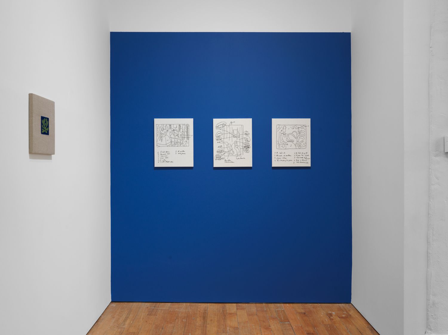Elaine Reichek, Material Girl at Marinaro, photo 12