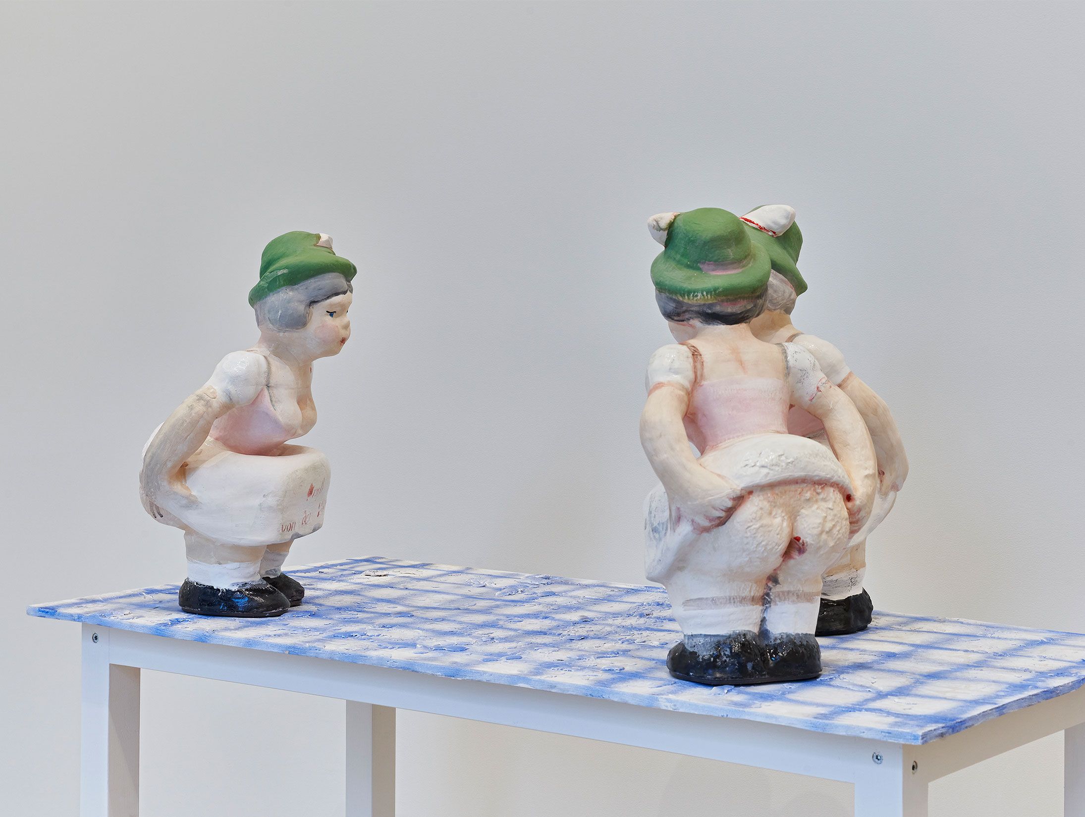 Kaari Upson, Clay Baby (m.l) at Massimo De Carlo Pièce Unique, photo 3