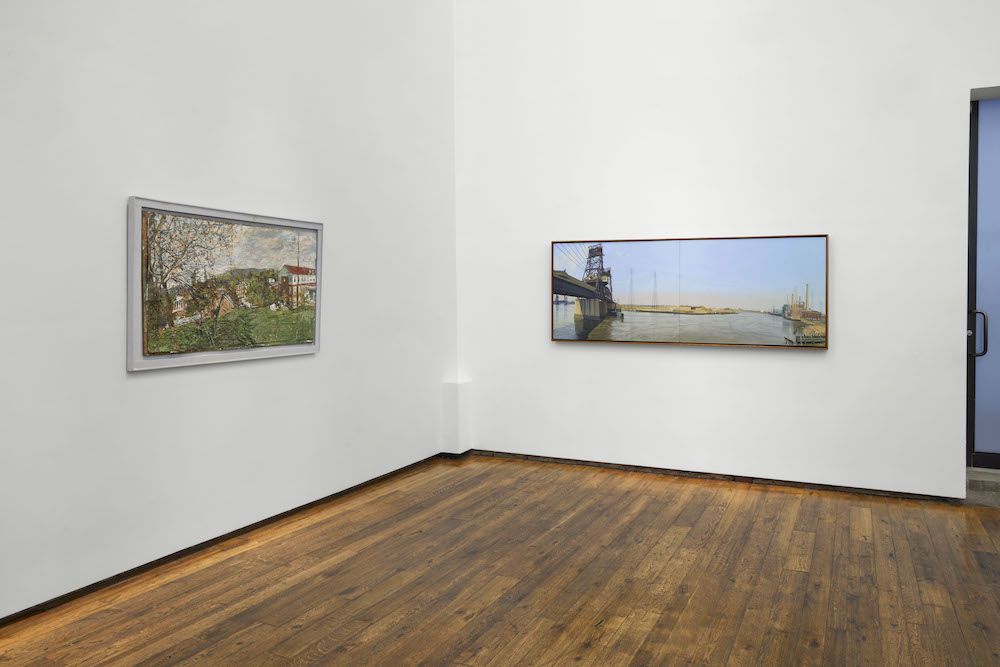 Rackstraw Downes & Stanley Lewis, On-Site at Betty Cuningham, photo 10