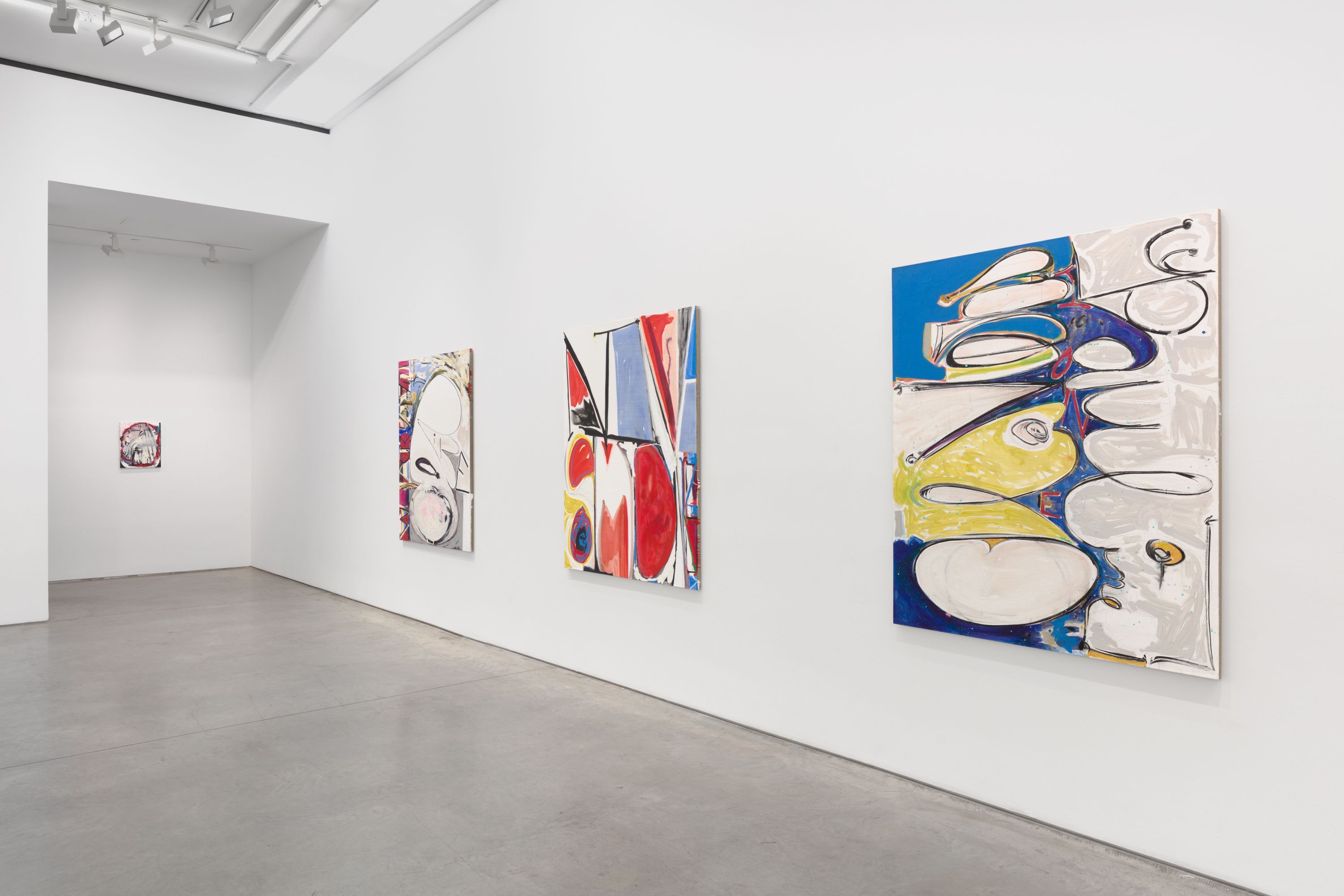Suzanne McClelland, Playlist at Marianne Boesky Gallery, photo 9