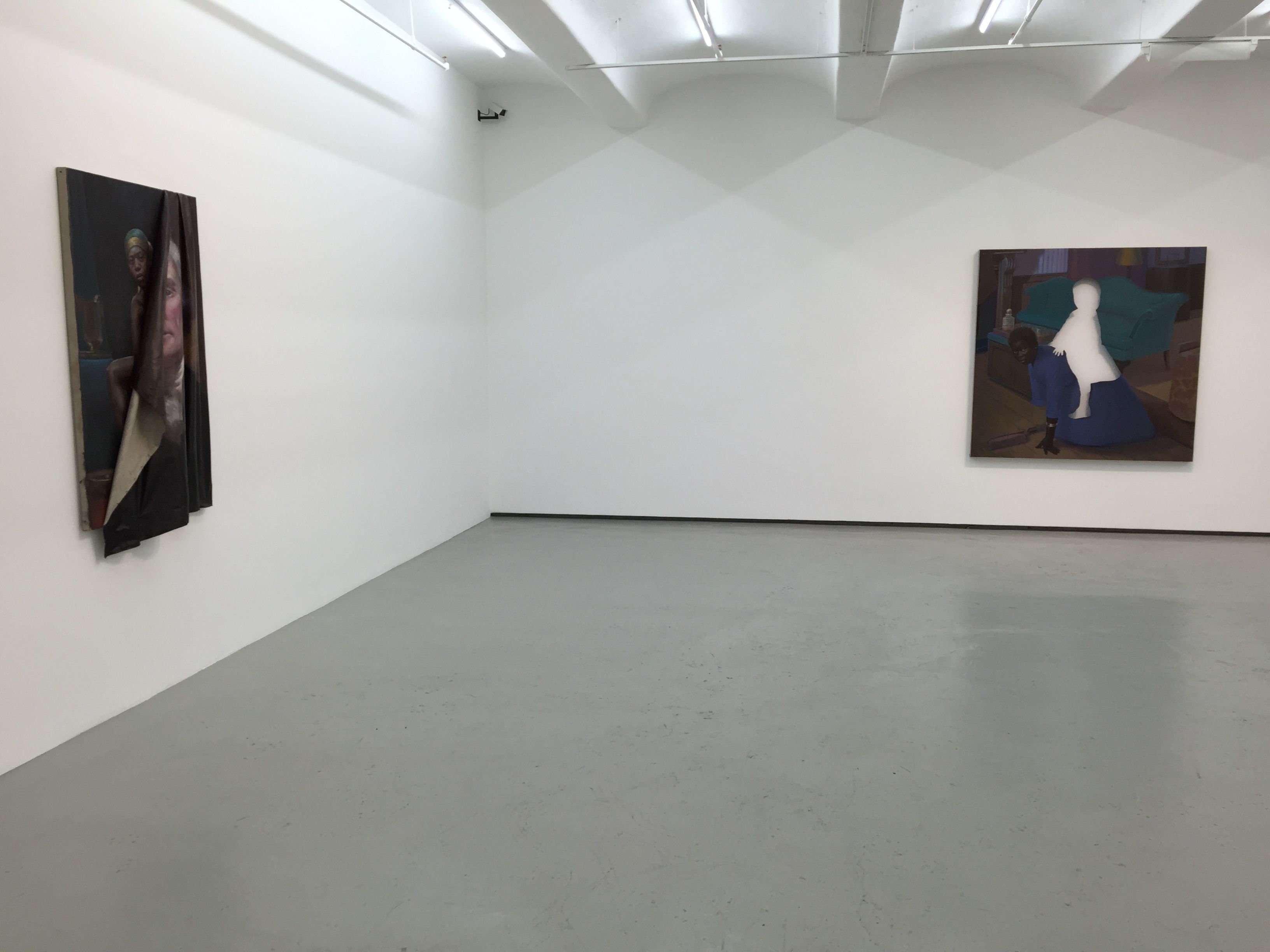 Titus Kaphar, Drawing the Blinds at Jack Shainman, photo 2