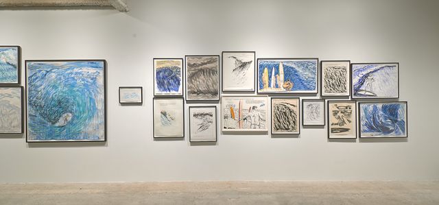 Raymond Pettibon, Are Your Motives Pure? (Surfers 1985 - 2013) at Venus Over Manhattan, photo 7