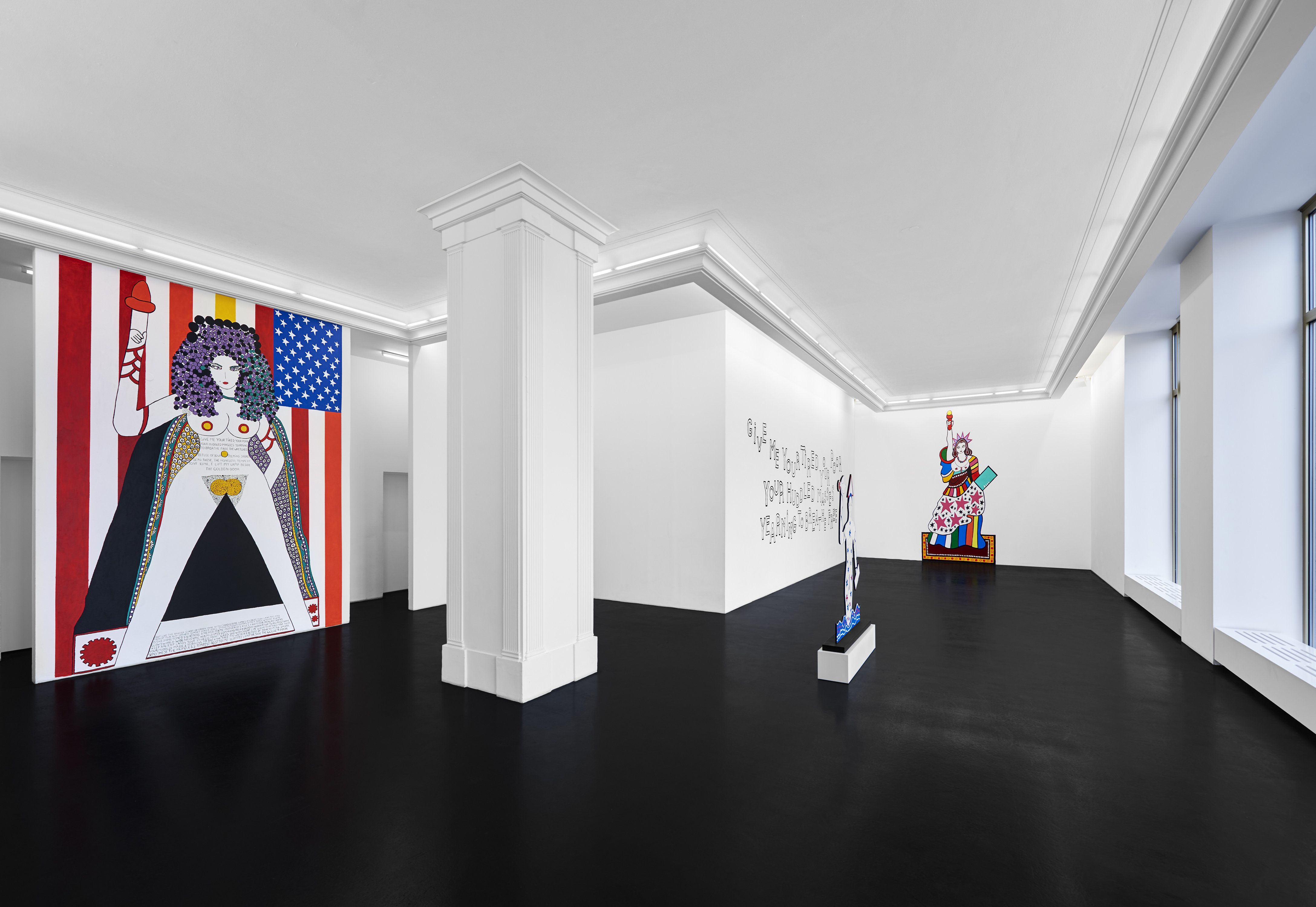 Dorothy Iannone, Lady Liberty Meets Her Match at Peres Projects, photo 5