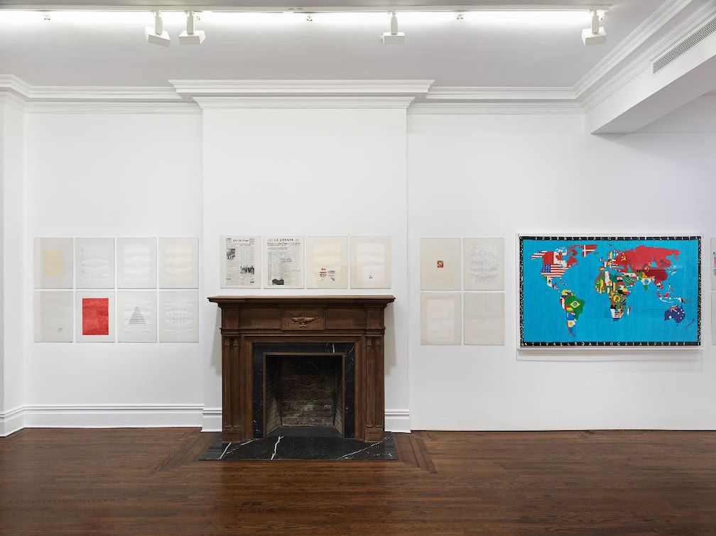 Alighiero Boetti, Insecure Unconcerned at Sprüth Magers, photo 2
