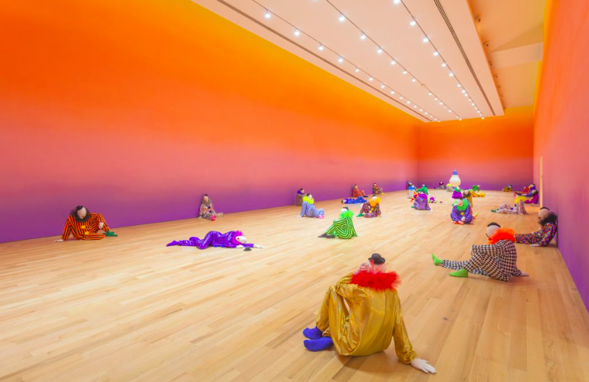 Ugo Rondinone, Good Evening Beautiful Blue at Bass Museum of Art, photo 2