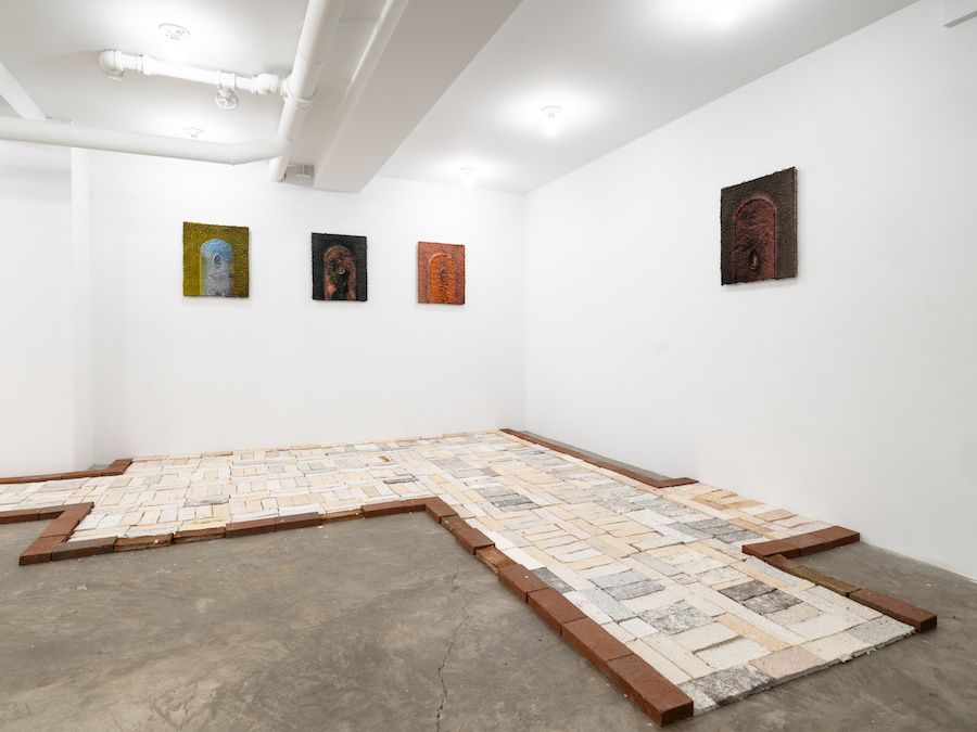 Aryana Minai, Roses in a Garden of Ruins at Allen & Eldridge, photo 2