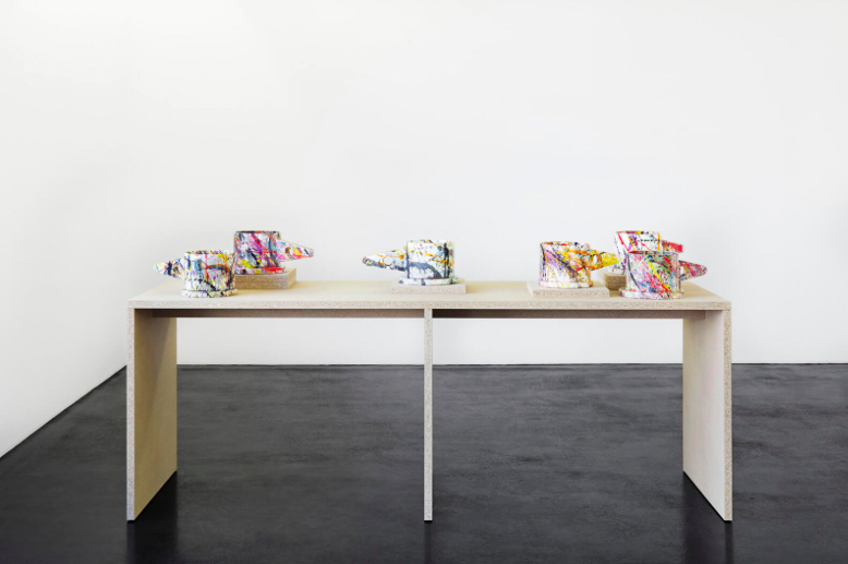 Peter Shire, Fists and Jeroboam at Peres Projects, photo 2
