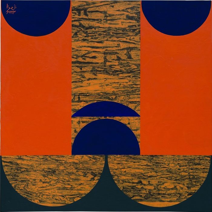 Anwar Jalal Shemza, Paintings from the 1960s at Hales, photo 4