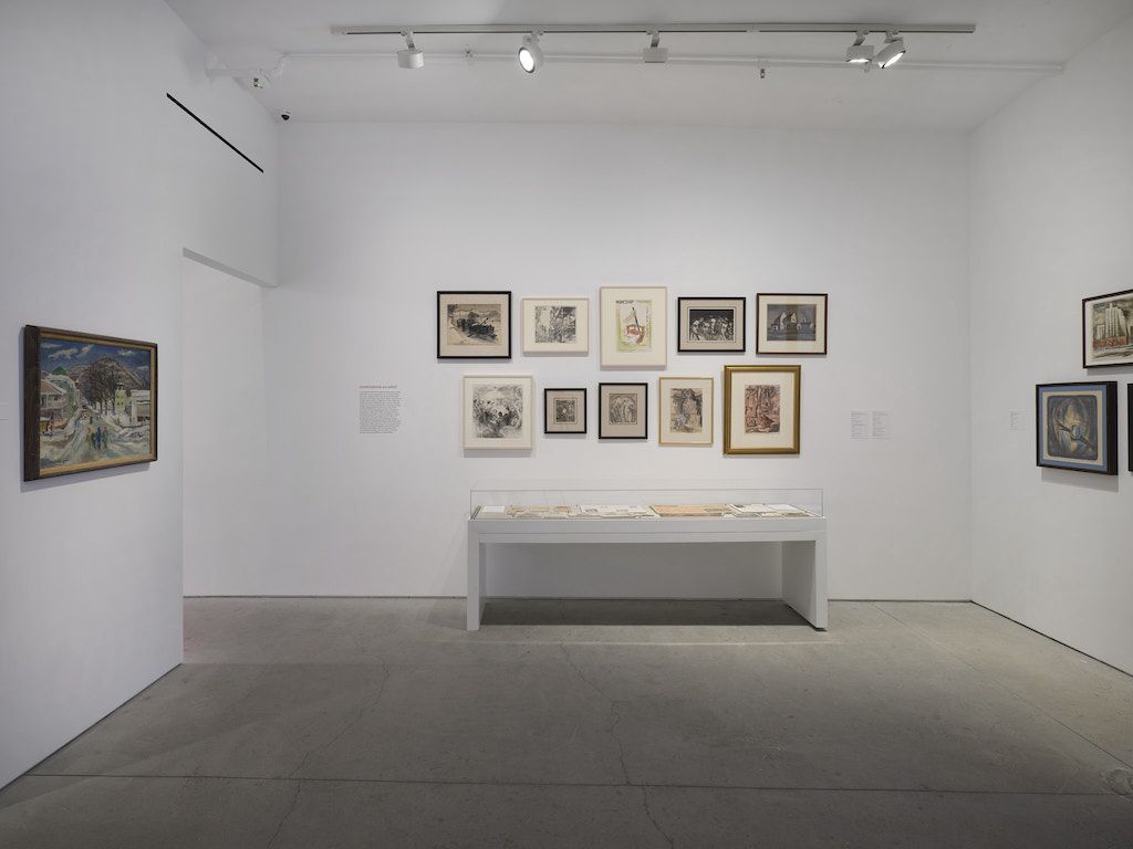A Model Workshop: Margaret Lowengrund and the Contemporaries, A Model Workshop: Margaret Lowengrund and the Contemporaries at Print Center New York, photo 19