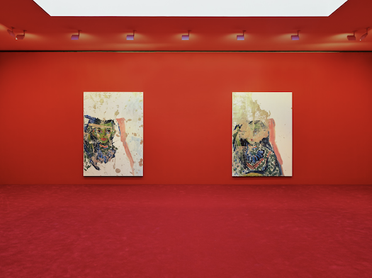 Rudolf Stingel, Rudolf Stingel at Gagosian, photo 2