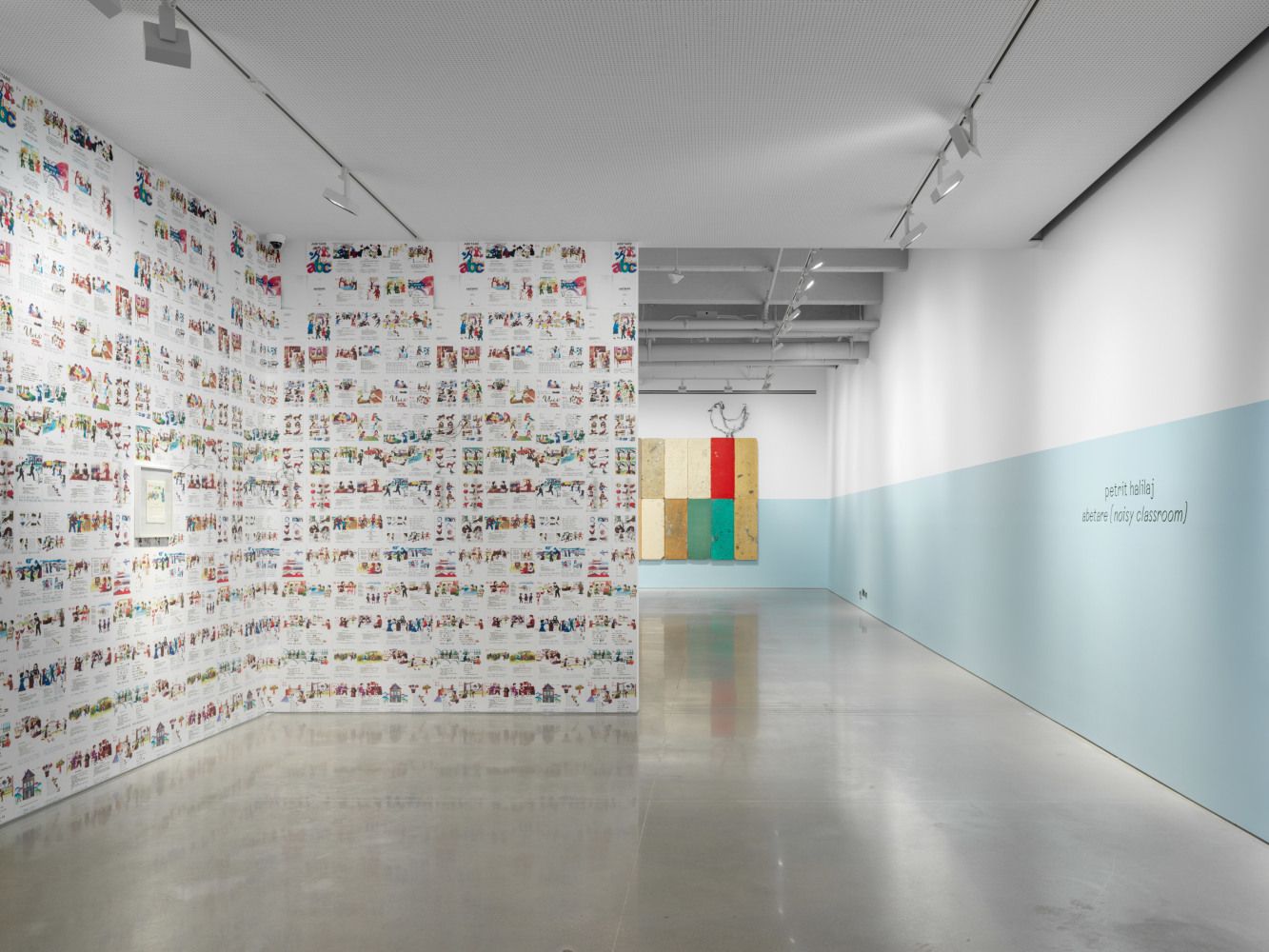 Petrit Halilaj, Abetare (Noisy Classroom) at Kurimanzutto, photo 2