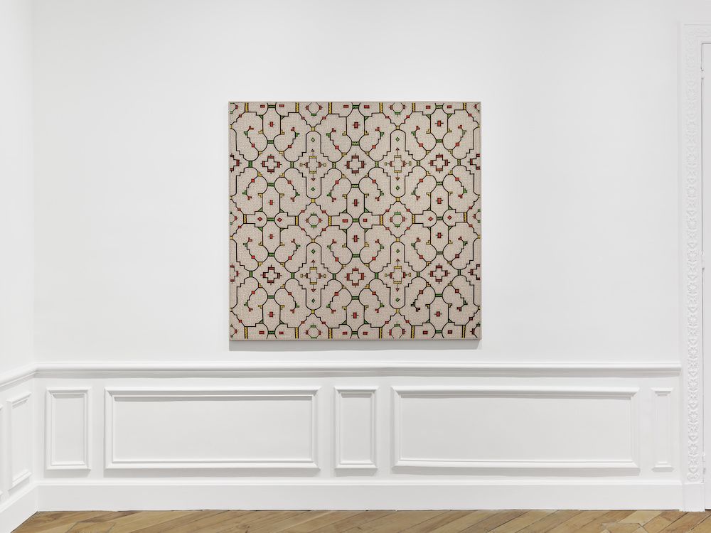 Sara Flores, Kené at White Cube, photo 2