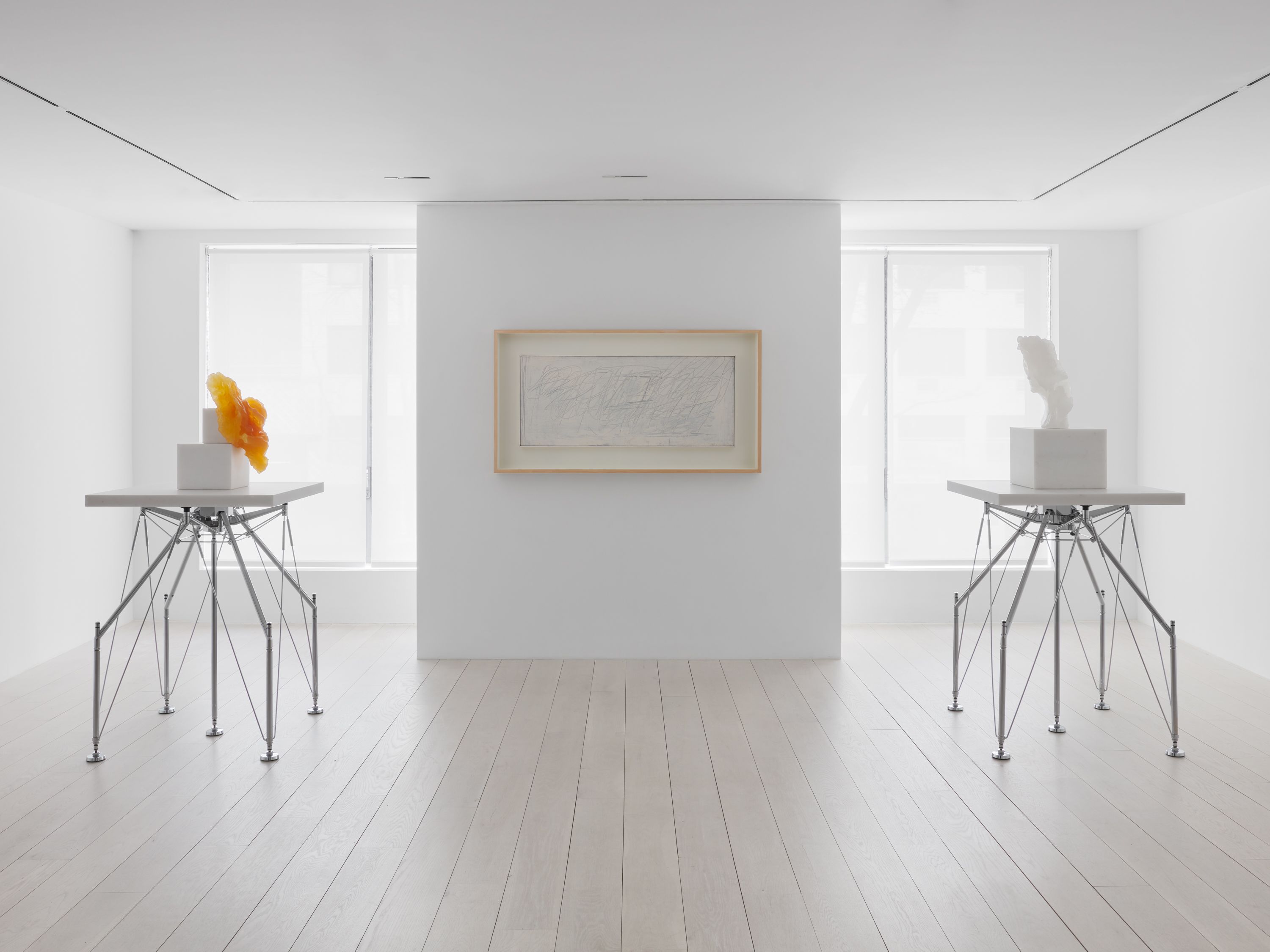 Cy Twombly & Barry X Ball, A History of Painting and Sculpture at Mignoni, photo 2