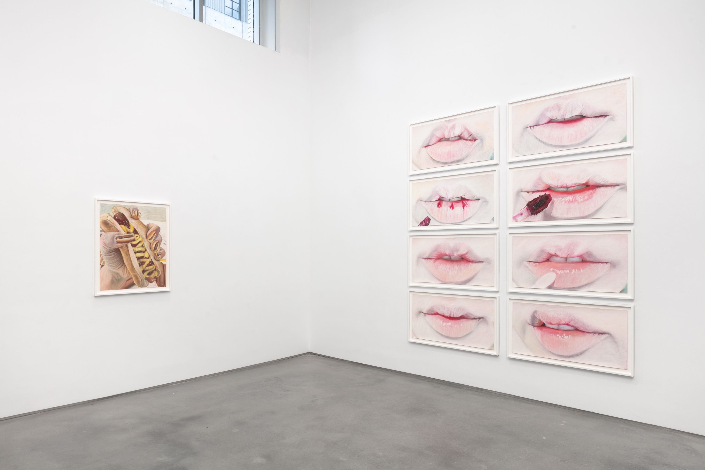 Gina Beavers, Pastel Looks at Marianne Boesky Gallery, photo 5