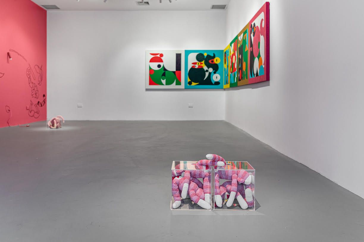 Ad Minoliti & Catalina Schliebener Muñoz, Manifesto of Immature Abstraction at Barro, photo 3