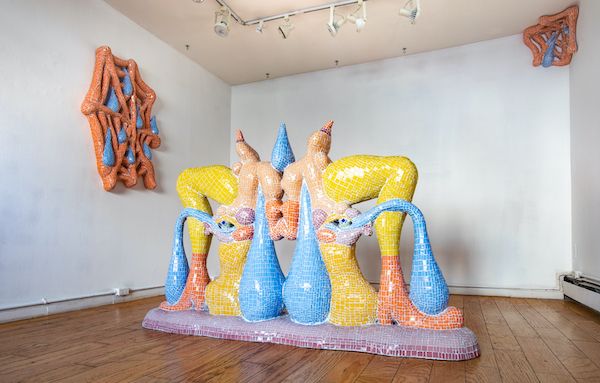 Zsófia Keresztes, Glossy Inviolability at Elijah Wheat Showroom, photo 2
