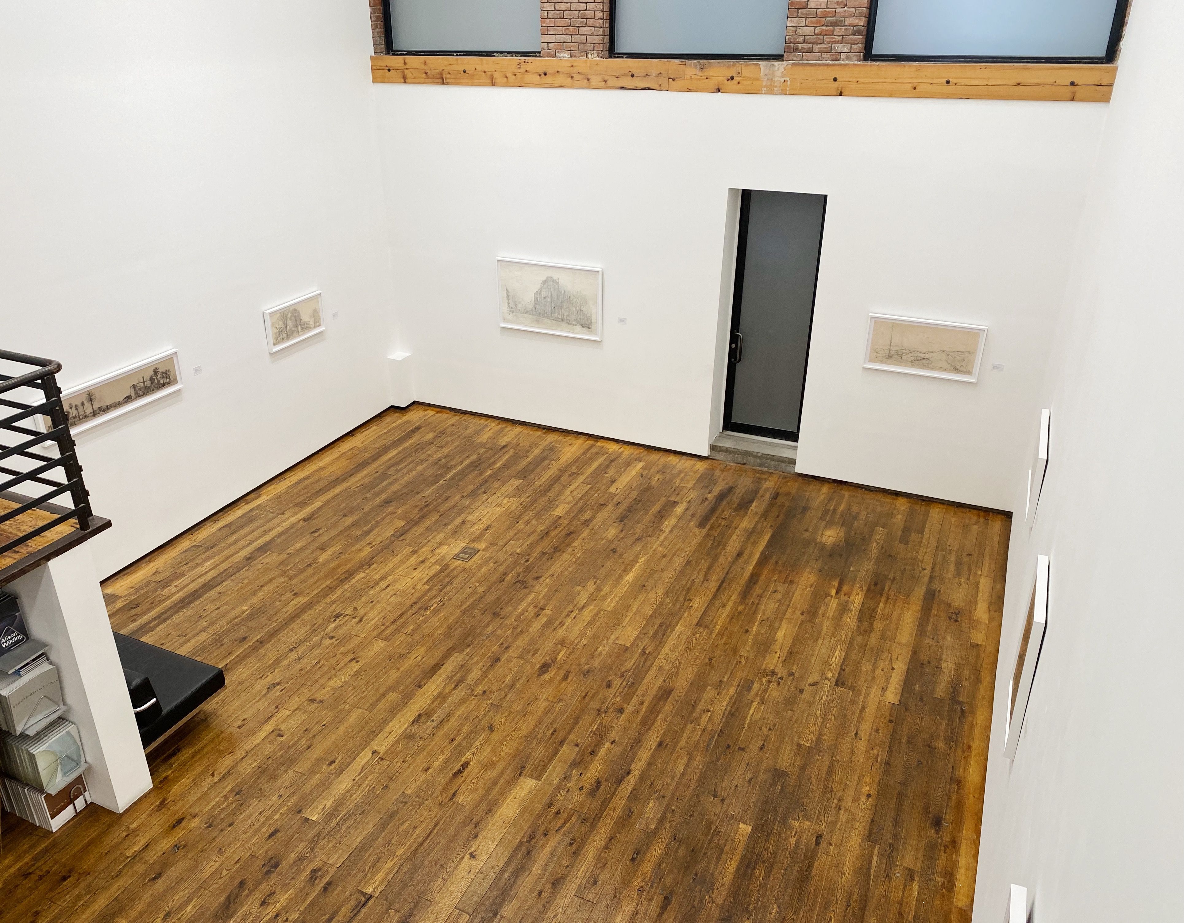 Rackstraw Downes, Drawings at Betty Cuningham, photo 2