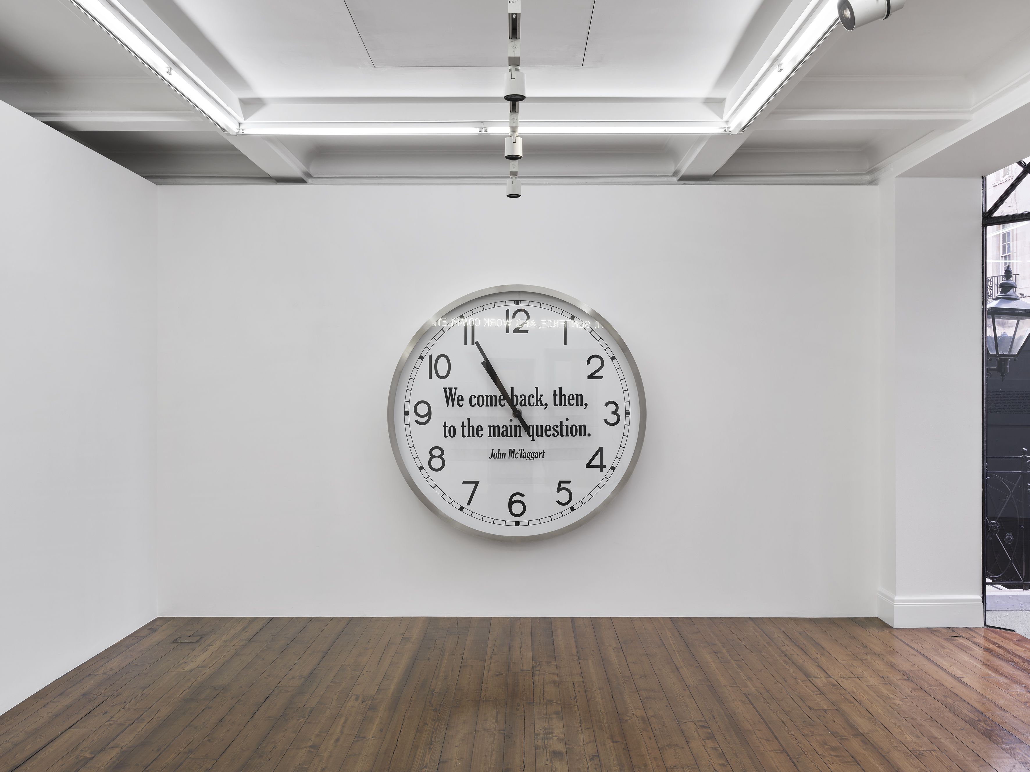 Joseph Kosuth, The Question at Sprüth Magers, photo 6