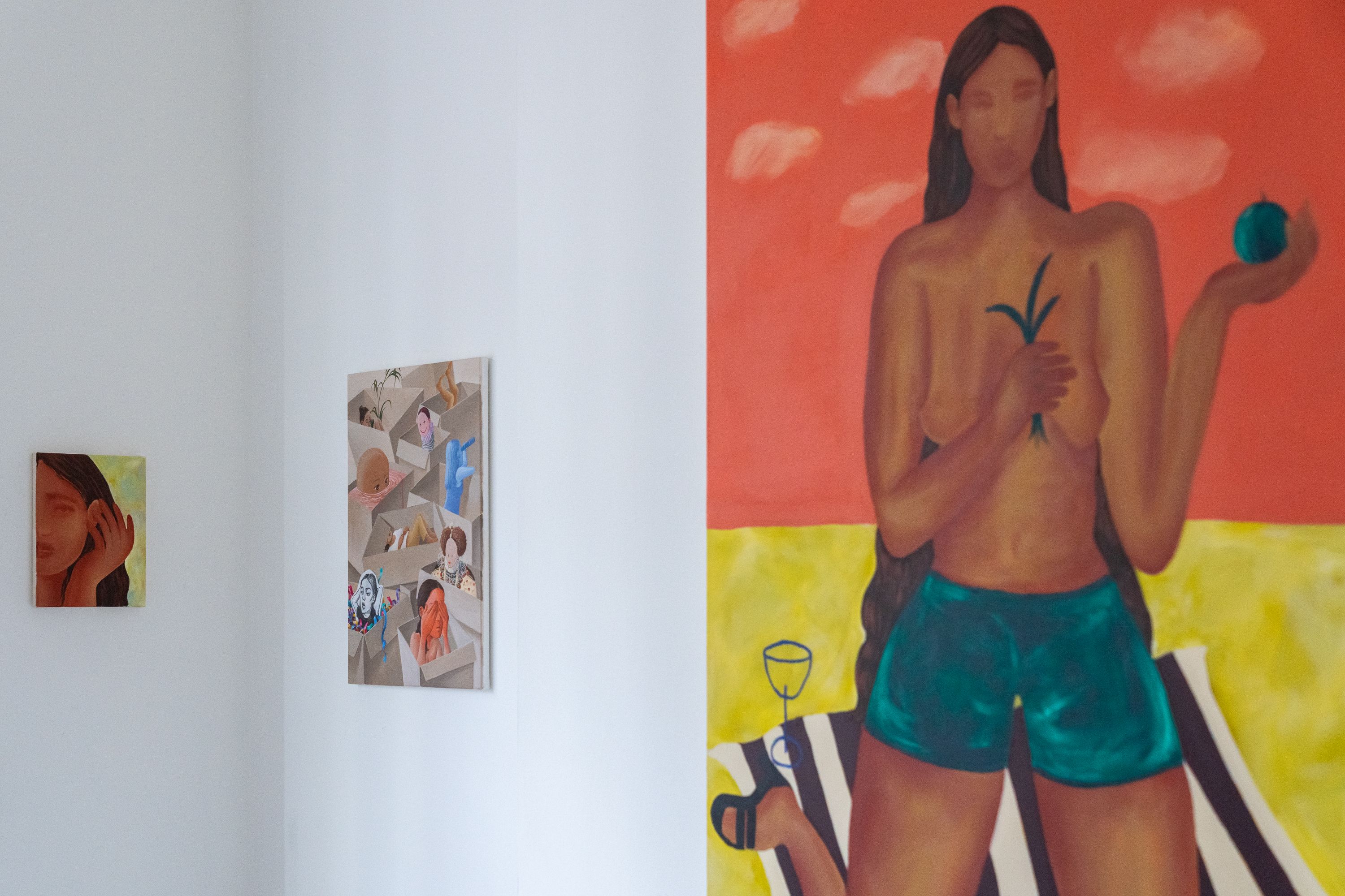 Ethel Coppieters & Minjoo Kim, Unfilled Blues at Artistellar, photo 3