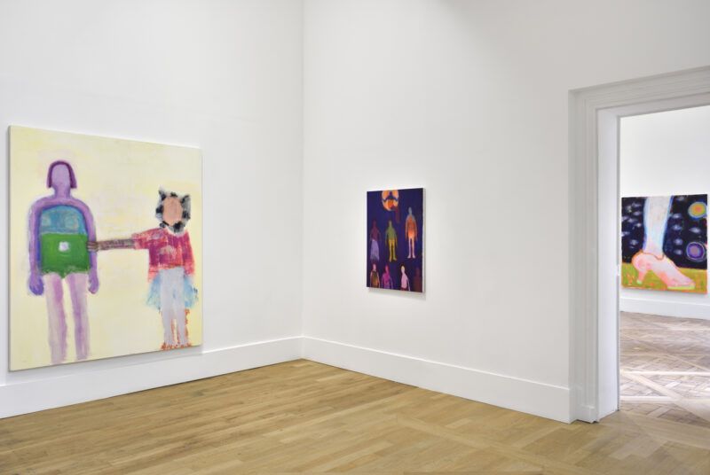 Katherine Bradford, Artists, Cops, and Circus People at Campoli Presti, photo 4