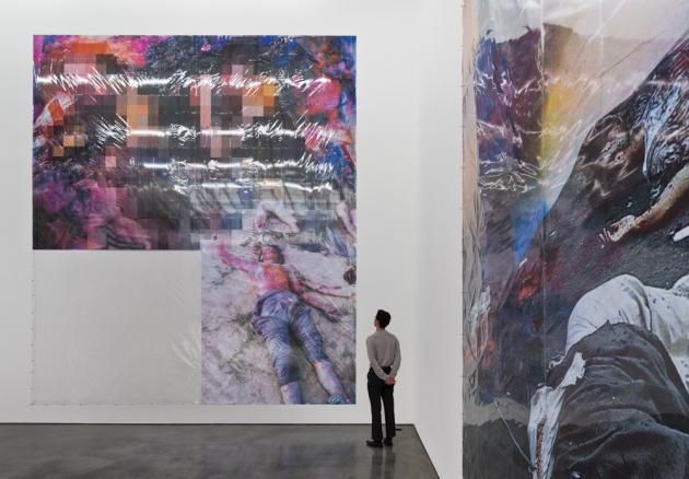 Thomas Hirschhorn, De-Pixelation at Gladstone, photo 3