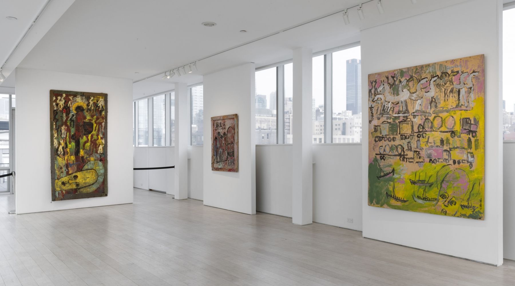 Purvis Young, Under a Concrete Sky at Davidson Gallery, photo 4