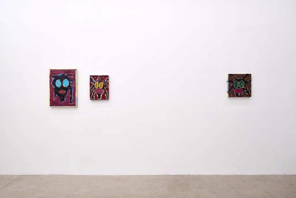 Jack Kabangu, Dark Face Paintings at Theo, photo 4