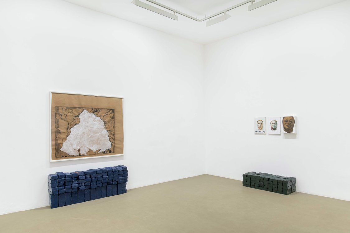 Matias Faldbakken, Beaten Ink, Upset Brick, Downcast Charcoal at Chantal Crousel, photo 3