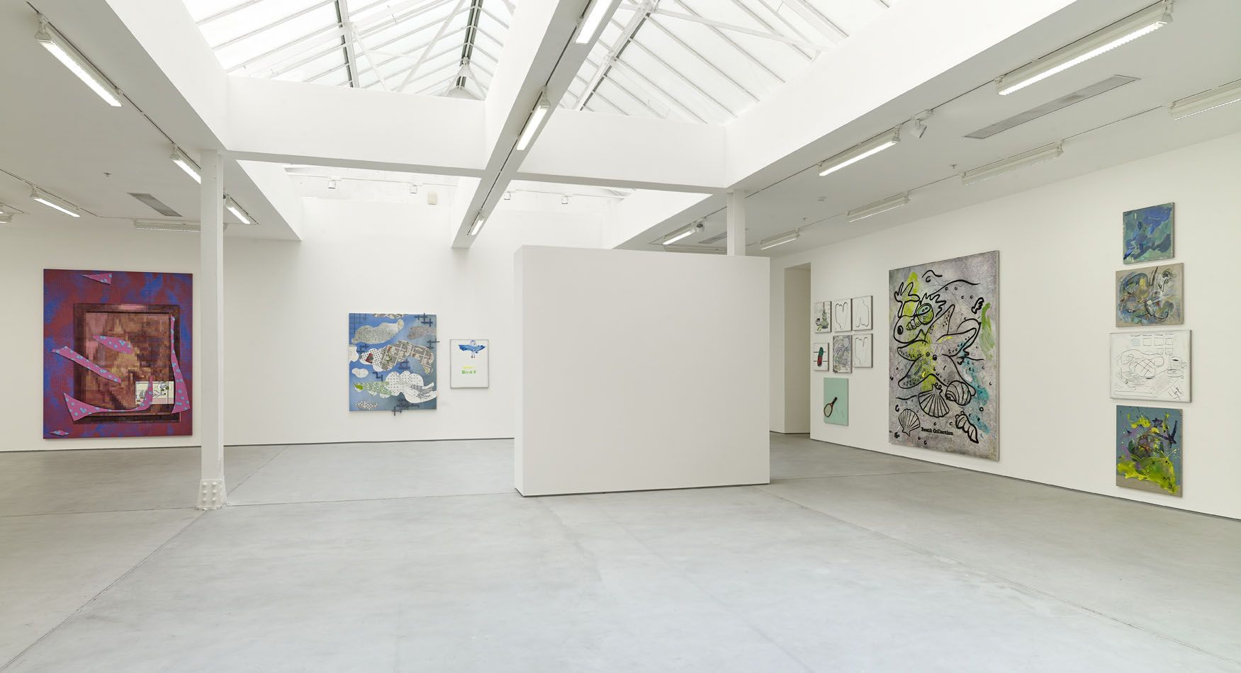 Laura Owens, Laura Owens at Sadie Coles, photo 5