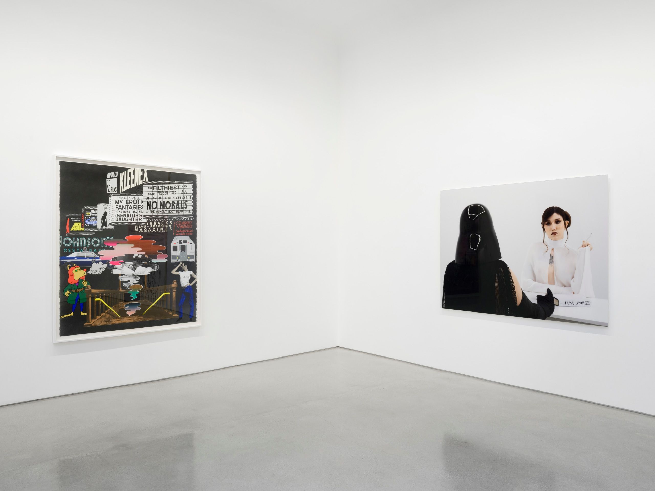Matthew Brannon, Le Gant de Velours, Traversing the Fantasy, and the Thousand-Yard Stare (Disparate Subjects Happening Concurrently, 1977–1979) at David Kordansky Gallery, photo 3